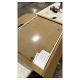 upsimples 24x36 Poster Frame, Display Pictures 20x30 with Mat or 24x36 Without Mat, Wall Hanging Picture Frame, White, 1 Pack - Retail: $0