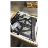 Farmhouse Dog Crate Furniture, Heavy Duty Dog Cage for Medium Large Dogs, Dog Crate Dog Kennel Indoor with Double Doors, Chew Resistant End Table for Bedroom Living Room, Black - Retail: $0