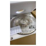 48 Inch Crystal Ceiling Fan with Light and Remote Modern Dimmable Fandelier Invisible Retractable Chandelier Fan Gold for Bedroom Living Room - Retail: $0