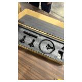 Set of 12 boxes Bathroom Accessory Set, Matte Black Adjustable Expandable Towel Bar 4-Piece Bathroom Hardware Set Wall Mounted Robe Hook Toilet Paper Holder Towel Ring Towel Bar - Retail: $0