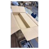 Set of 12 boxes Bathroom Accessory Set, Matte Black Adjustable Expandable Towel Bar 4-Piece Bathroom Hardware Set Wall Mounted Robe Hook Toilet Paper Holder Towel Ring Towel Bar - Retail: $0