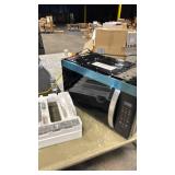 Whirlpool - 1.7 Cu. Ft. Over-the-Range Microwave with 1000-Watts Cooking Power - Stainless Steel (tested and works) - Retail: $399