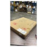 LOAAO Black Metal Framed Bathroom Mirror for Wall, 22X30 Inch Rounded Rectangle Mirror, Matte Black Bathroom Vanity Mirror Farmhouse, Anti-Rust, Hangs Horizontally or Vertically - Retail: $0