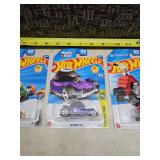 Sealed Hot Wheels Cone Shaker, Decidedly Go, and Snoopy