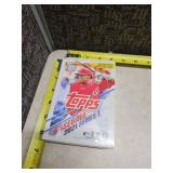 2021 Topps Series 1 Baseball Factory Sealed Hanger Box Walmart Royal Blue