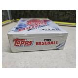 2021 Topps Series 1 Baseball Factory Sealed Hanger Box Walmart Royal Blue
