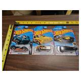 Hot Wheels Collection - Power Rocket, Chevette & K.I.T.T.