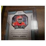 2019 Leaf Draft Kendall Joseph Autographed Trading Card
