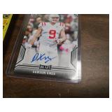 2019 Leaf Draft Dawson Knox Autographed Rookie Card