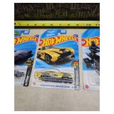 Hot Wheels Collection - TV Series Batmobile, Aston Martin DB4GT High-Speed Edition, and Tesla Cyberquad