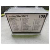 1991 Oklahoma State Collegiate Collection Complete Trading Card Set