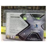 2006-07 SPx Jason Terry Dallas Mavericks Game Used Jersey Card