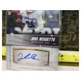 2012 Jake Bequette SAGE Hit Autographed Card