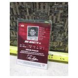 2012 Jake Bequette SAGE Hit Autographed Card