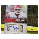 Travis Lewis Oklahoma Signed SAGE Football Card
