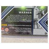 2018 Fred Warner Elite Draft Picks Autographed Rookie Card