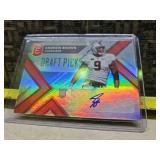 2018 Panini Elite Draft Picks Andrew Brown Autographed Card