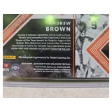 2018 Panini Elite Draft Picks Andrew Brown Autographed Card
