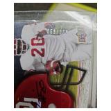 2010 NCAA Sweet Spot Billy Sims Oklahoma Signed Mini Helmet Card