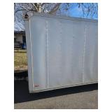 Pace 8x20ft Dual Axle Enclosed Cargo Trailer - Pulls Straight, but needs some TLC. Sold with Oklahoma Bill of Sale.