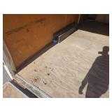 Pace 8x20ft Dual Axle Enclosed Cargo Trailer - Pulls Straight, but needs some TLC. Sold with Oklahoma Bill of Sale.