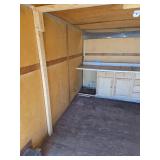 Pace 8x20ft Dual Axle Enclosed Cargo Trailer - Pulls Straight, but needs some TLC. Sold with Oklahoma Bill of Sale.