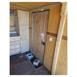 Pace 8x20ft Dual Axle Enclosed Cargo Trailer - Pulls Straight, but needs some TLC. Sold with Oklahoma Bill of Sale.