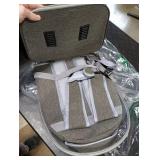 Cat Backpack Carrier, Breathable Cat Bubble Backpack Large Space Cat Carrier Backpack for Kitty Small Dog, Foldable Airline Approved Cats Backpack, Transparent Pet Travel Backpack Up to 20 lbs (Grey)