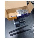 Kyosho Solar Color Spot Lights Outdoor, 9 Lighting Modes Halloween Christmas Lights, 38 LEDs Color Changing Waterproof RGBW Multicolor Tree Pool Solar Spotlight, 2 Pack