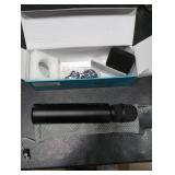 PANDAAR Wireless Karaoke Bluetooth Microphone, Portable Handheld Microphone with with Speaker, Built-in Sound Card Wireless Voice Amplifier for Home Parties,Travel,Music Recording(Black)