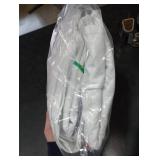 Bright White Heat Blocking Textured Pinch Pleated Cafe Short Curtains 45 Inch Length,Blackout Drapes Flax Linen 2 Panels Set Bathroom/Basement/Kitchen Curtain for 42 Inch Small Half Window (40Wx45L)