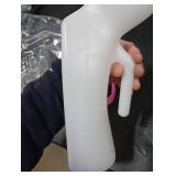 Urinals for Women and Men Portable Unisex Urinal Bottle 1000ml Female Urination Device Pee Bottles for Emergency Travel Car & Camping Hospital Elderly Incontinence