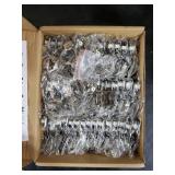 Ravinte Bulk Pack 25 Pair 3/4 inch Overlay Cabinet Hinges Kitchen Soft Close Cabinets Hinges Hidden Door Hinge for Kitchen Cabinet Hinges Stainless Steel Adjustable Hinges Satin Nickel Cabinet Hardwar