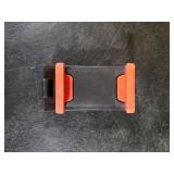 Middrivr Car Steering Wheel Phone Mount, Steering Wheel Smartphone Mount, Portable Steering Wheel Phone Holder Mount Clip Fit for IPhone14/13/12/11 Pro Max/XR/XS/S21/S20/S10/Note 10 (Red)