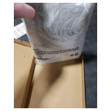 Witch Wig Old Lady Wig Women Long Grey Curly Costume Wig Cosplay Halloween Hair