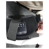 Keneo Red Light Therapy Shoulder Wrap with Heating Pad - 660nm & 850nm LED Technology, 5000 mAh Cordless Rechargeable Support for Muscle Comfort, 3 Vibration Levels & 3 Heat Settings