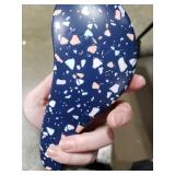 Crave Naturals Glide Thru Hair Brush - Detangler Brush for Curly, Straight, Wet or Dry Hair - Gentle Detangling Brushes for Adults, Kids, Toddlers - Hair Accessories for Women, 7.5x3 - Terazzo