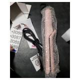 MESCOMB 360° Airflow Styler 1 Inch 2-in-1 Hair Straightener & Curler with Vented Cool Air for Style Locking, Extra Long Flat Iron, Dual Voltage for European Travel