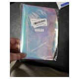 12Pcs Iridescent Round Foil Balloons, 22 15 10 4D Clear Ball Balloon, Holographic Balloons for Birthday Wedding Folding Rainbow Under The Sea Mermaid Party decoration