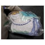 G.C Girls Blue Plaid Costume Kids Book Storybook Character Dress Up Outfits Halloween Cosplay Role Play Birthday Gifts