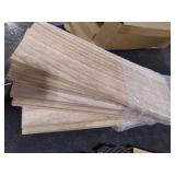 WOPITUES Wood Floating Shelves Set of 6, Shelves for Wall Decor, Farmhouse Shelf for Bedroom, Bathroom Storage Shelves, Book Shelves for Living Room - Rustic Brown