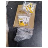 WOPITUES Wood Floating Shelves Set of 6, Shelves for Wall Decor, Farmhouse Shelf for Bedroom, Bathroom Storage Shelves, Book Shelves for Living Room - Rustic Brown