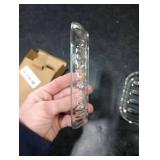 2pk Clear Soap Holder Dishes