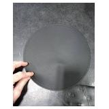 Mouse Pad,Round Mouse Pad,PU Mouse Pad,Leather Mouse Pad with Stitched Edge Micro-Fiber Base with Non-Slip Waterproof,Mouse Pad for Computers,Laptop,9 x 9 Inch (Black)