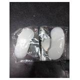 Woogim 60 Pcs Acrylic Circle Drink Tags Blank DIY Acrylic Drink Label for Wedding Birthday Party Clear