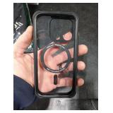 ESR for iPhone 15 Pro Case, Compatible with MagSafe, Full-Body Military-Grade Drop Proof Case for iPhone 15 Pro with Built-in 9H+ Tempered Glass Screen Protector, Clear Black