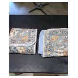 nunubaby Washable Pee Pads for Dogs, Stylish, Non-Slip and Leak-Proof Pee Pads. Reusable Potty Pads for Dogs for Crates and Floors.(Beige/Multi, 24 x48 )