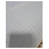 nunubaby Washable Pee Pads for Dogs, Stylish, Non-Slip and Leak-Proof Pee Pads. Reusable Potty Pads for Dogs for Crates and Floors.(Beige/Multi, 24 x48 )