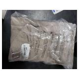 Novecozy Linen Texture 100% Blackout Curtains 54 inches Long for Bedroom Living Room Darkening Full Black Out Rod Pocket & Back Tab Thermal Insulated Home Decor Window Drapes 2 Panels Set Taupe