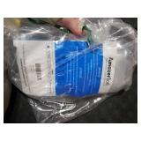 AmazerBath Plastic Shower Curtain Clear 72x74 Inches, Clear Shower Curtain Heavy Duty 8G Premium PEVA, Weighted Shower Curtains for Bathroom Accessories with 3 Big Stones and 12 Rustproof Grommets